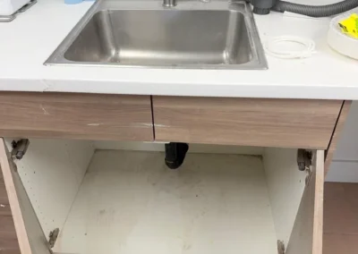 Before Post Renovation Commercial Clean of Cabinets For Puphub in Aurora