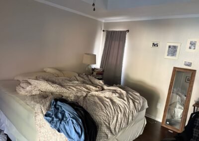 Bedroom Linen Change Before Professional Cleaning service in Aurora, ON