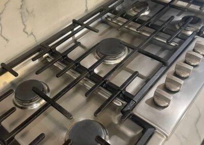 After Gas stovetop deep clean in Newmarket, ON