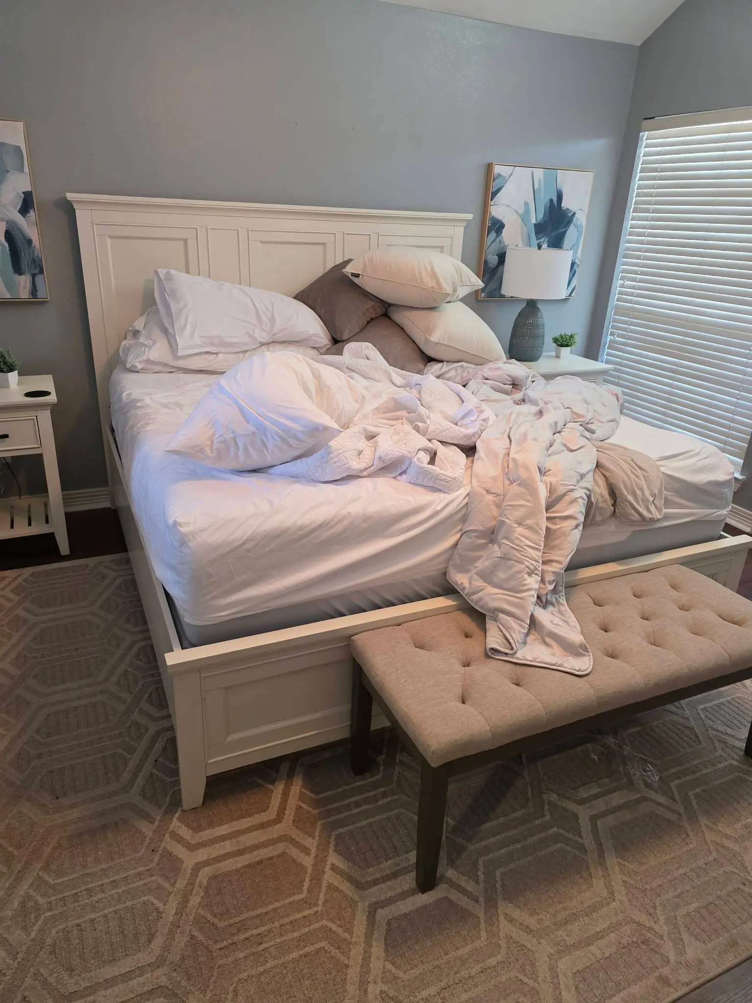 Mayfair Home Cleaning Linen Change for Airbnb Turnover Before