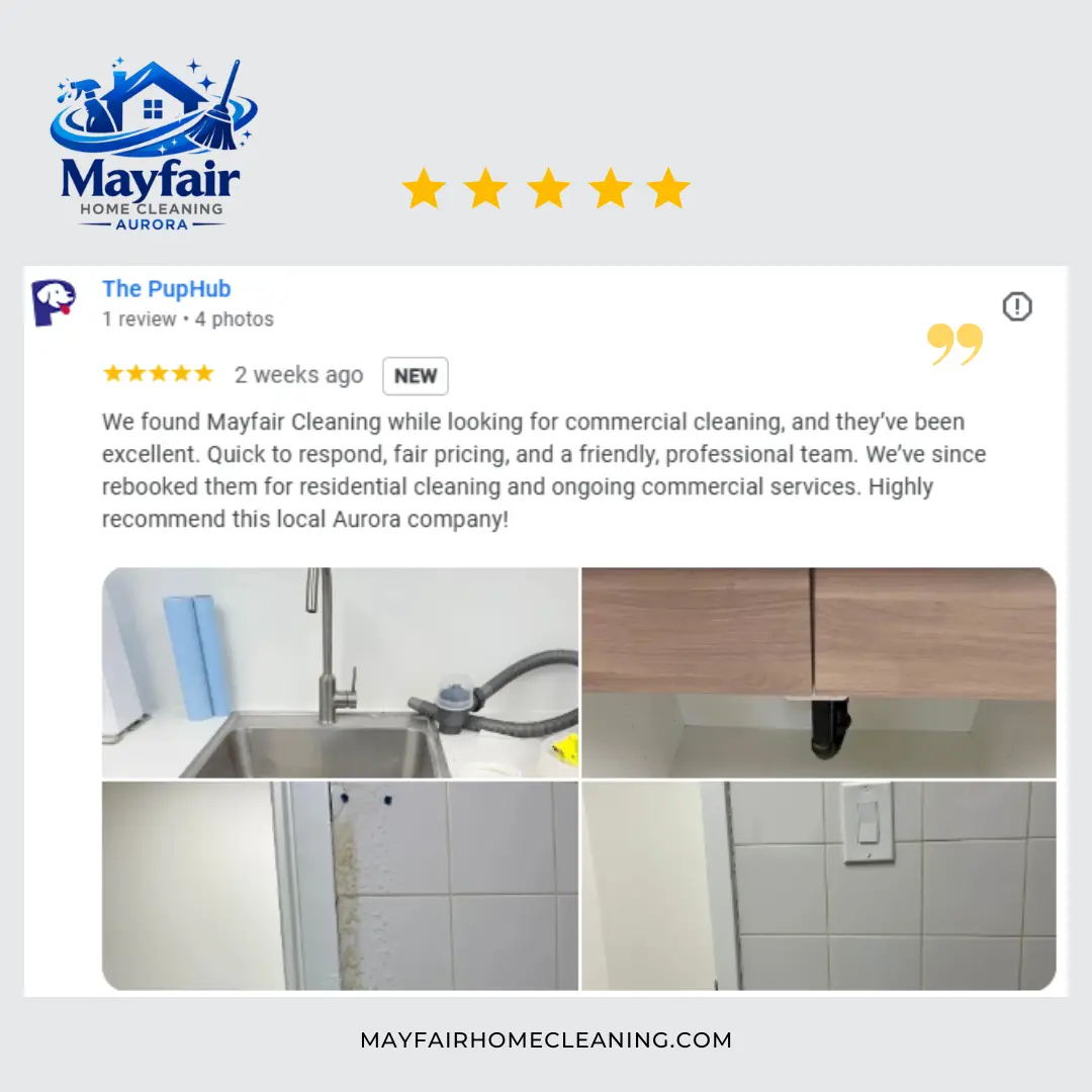 puphub-client-testimonial-for-commercial-cleaning-aurora PupHub Aurora Local Business Testimonial For Commercial Cleaning Service